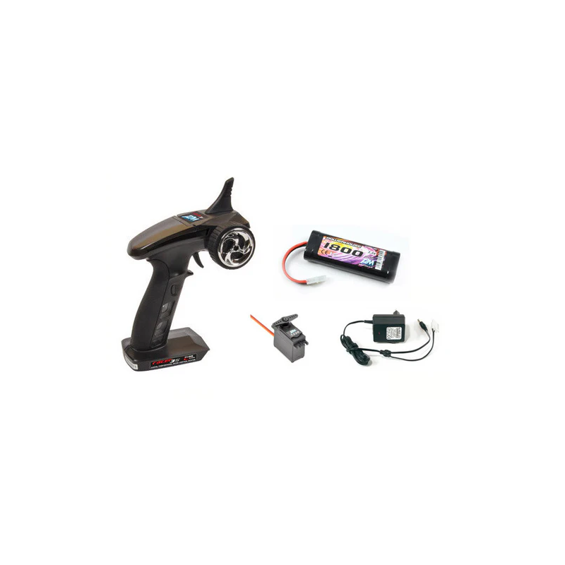 T2M Pack Radio Racer 3S + Accu Nimh 1800mah + Chargeur + Servo - T4618L