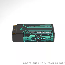 Cayote Racing Batterie LiPo 5500mAh 2S Shorty 7,6V 145C 179g - CA-552S145