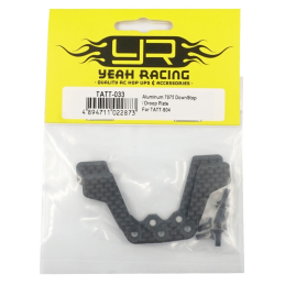 Yeah Racing TATT-033 Carbon Down Stop Droop Plate - TATT-S04
