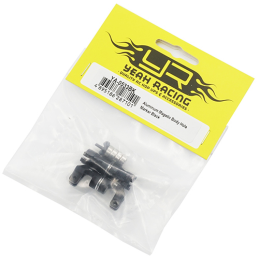 Yeah Racing Outil de marquage plot de carrosserie aluminium noir (4 pièces) - YA-0533BK